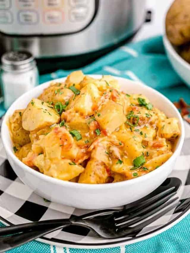 Instant Pot Cheesy Potatoes cover