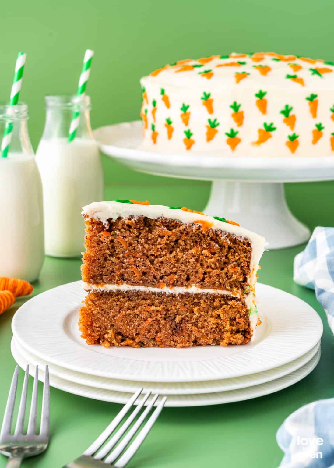The Best Easy Carrot Cake Recipe Love From The Oven