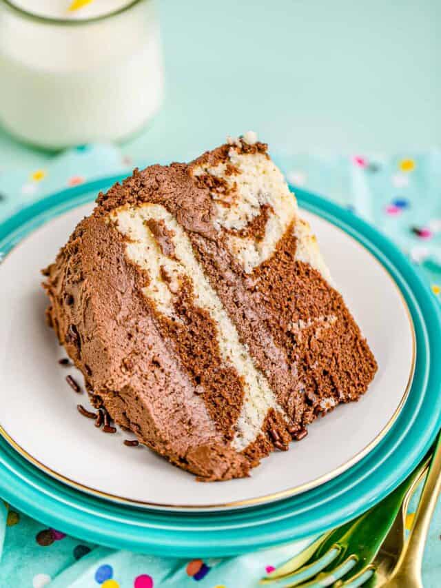 Marble Cake Recipe Story • Love From The Oven