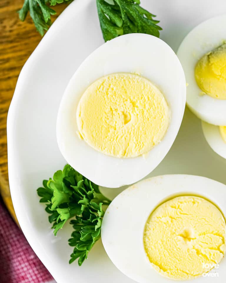 Air Fryer Hard Boiled Eggs • Love From The Oven