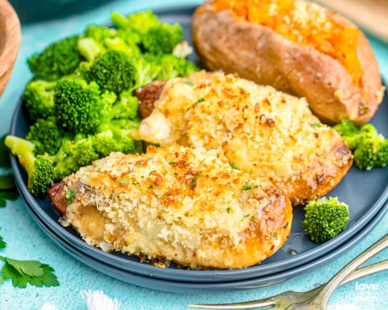 Longhorn Parmesan Crusted Chicken • Love From The Oven