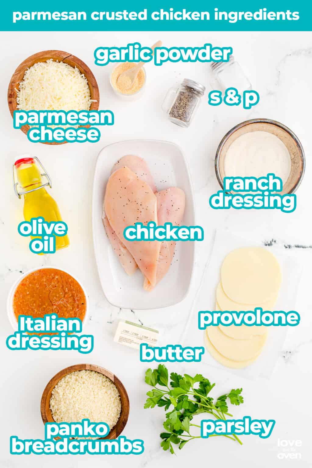 Longhorn Parmesan Crusted Chicken • Love From The Oven