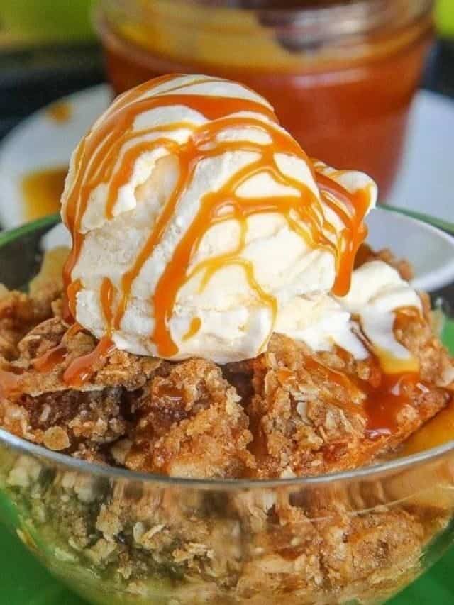 Apple Crisp Recipe Story