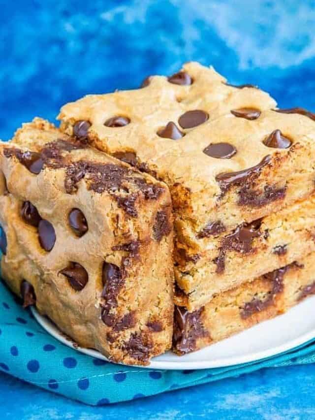 Chocolate Chip Cookie Bars Story