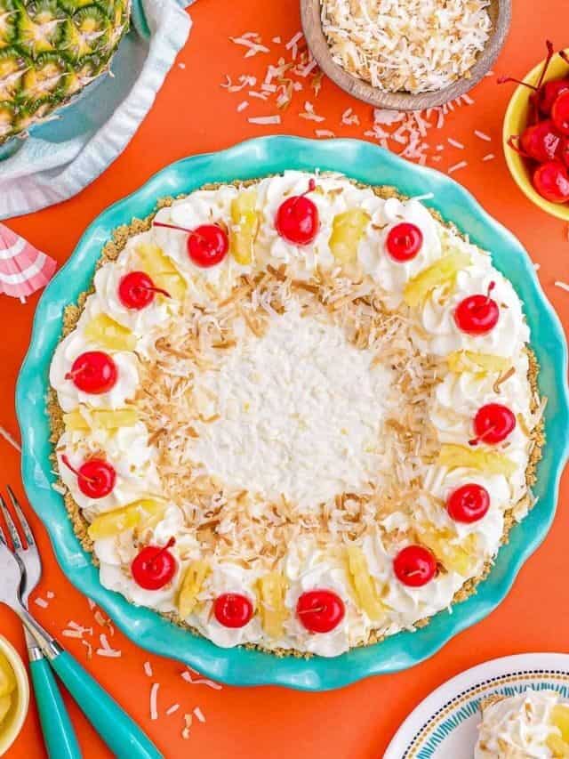 Pina Colada Pie Story