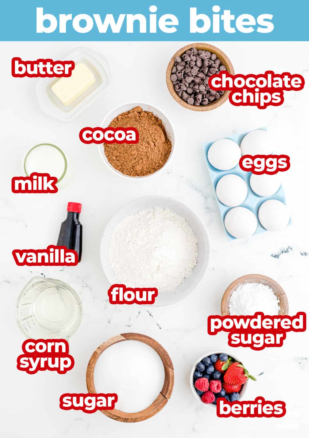 Brownie Bites • Love From The Oven