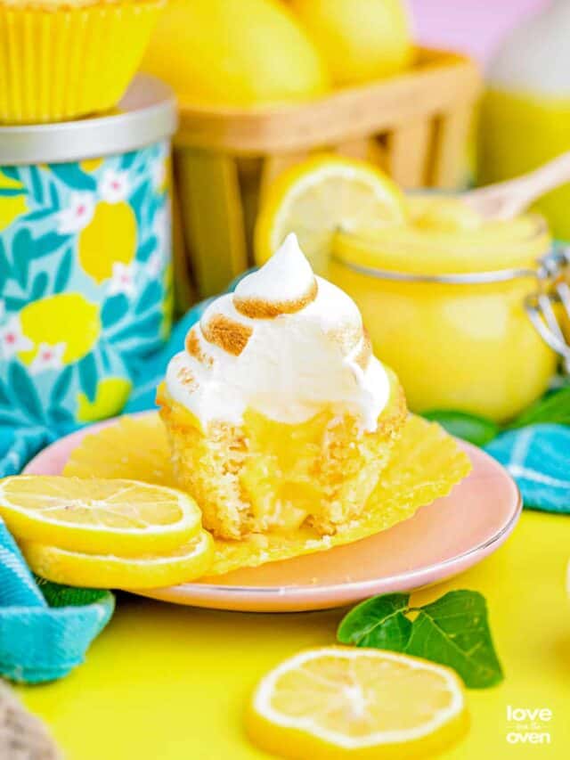 Lemon Cupcake Recipe Story