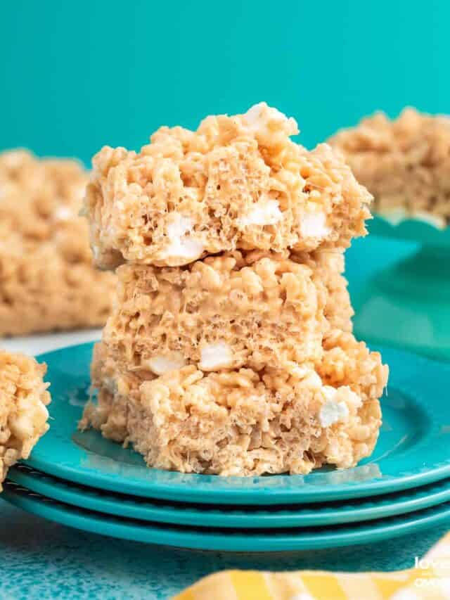 Peanut Butter Rice Krispie Treats Story