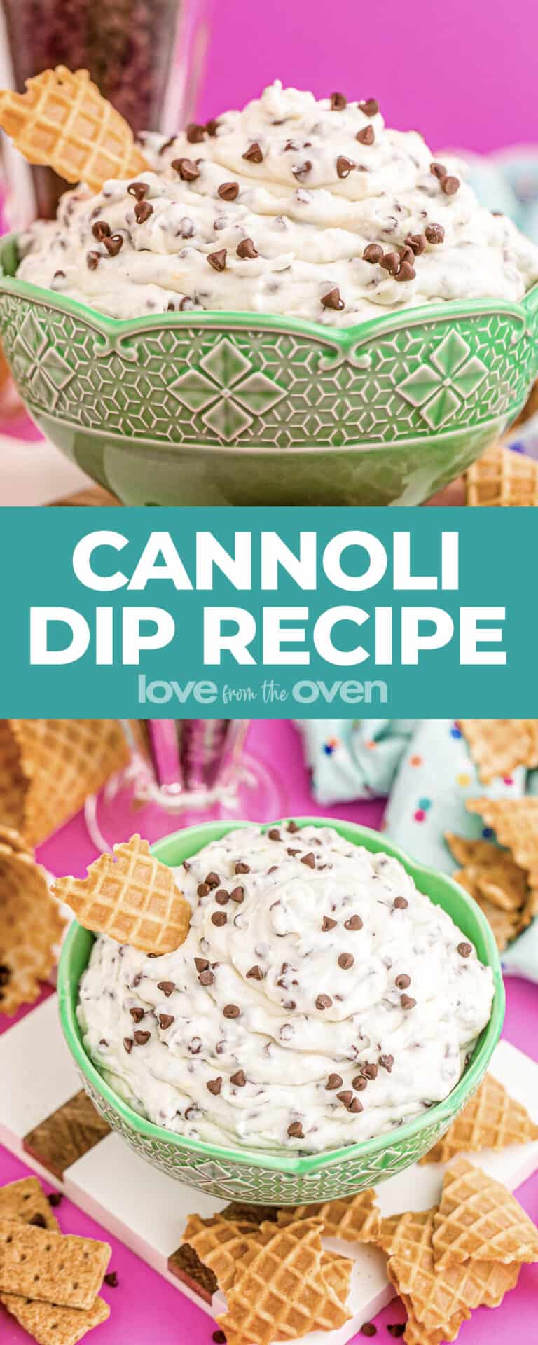 Cannoli Dip • Love From The Oven