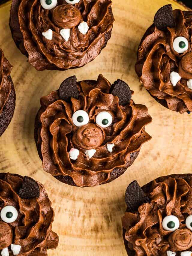 Easy Halloween Cupcakes Story