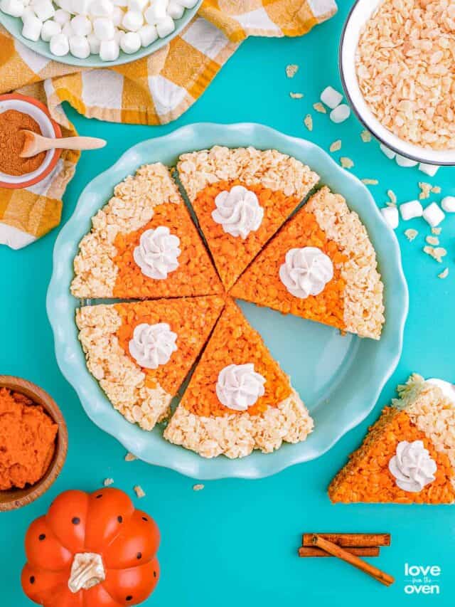 Pumpkin Rice Krispie Treats Story