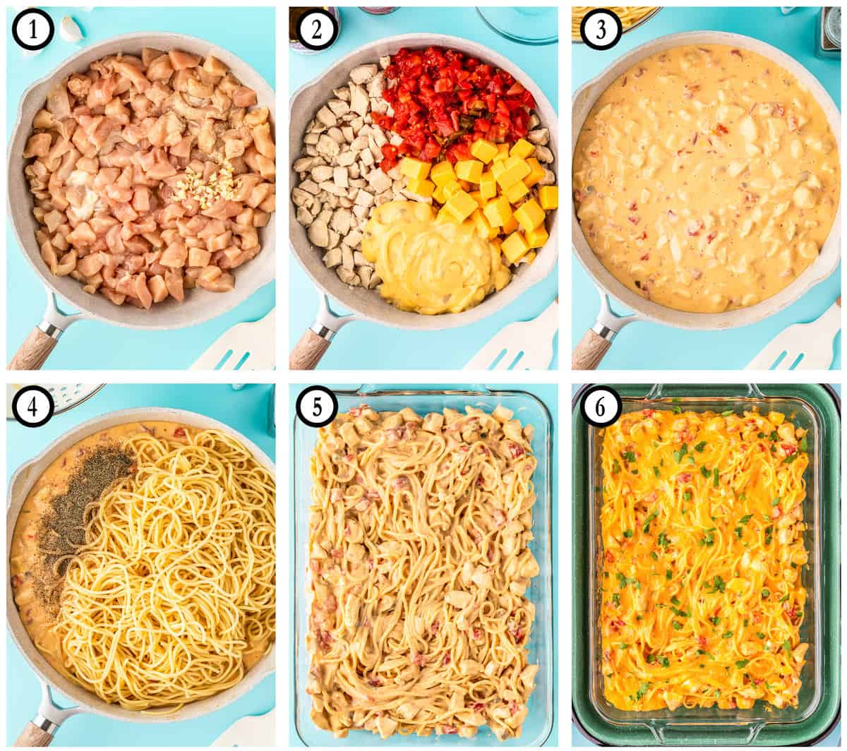 Chicken Spaghetti With Rotel • Love From The Oven