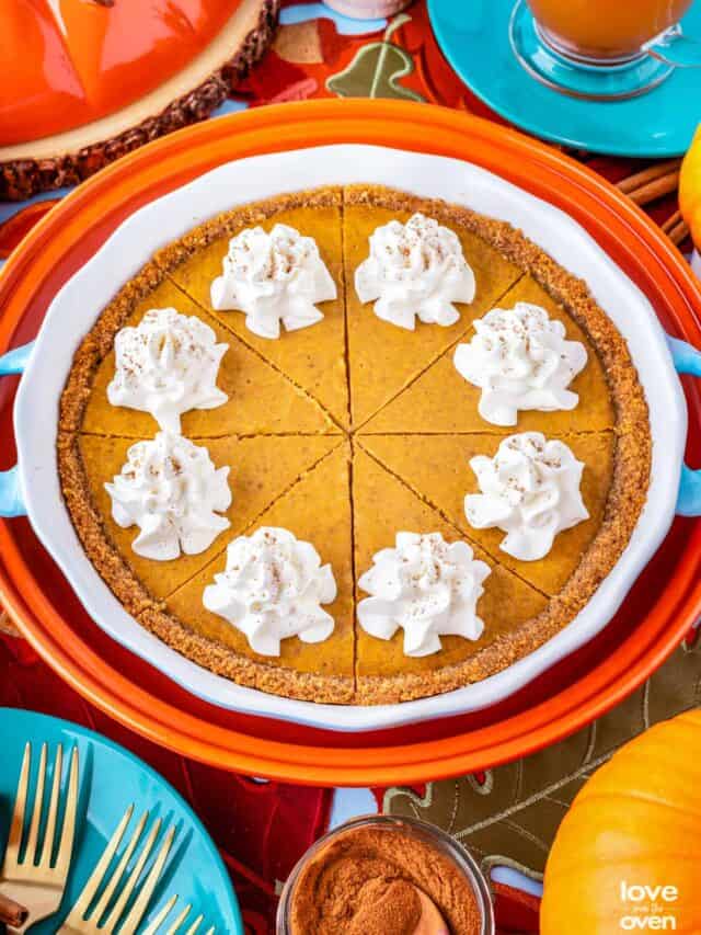 Pumpkin Pie With Graham Cracker Crust Story