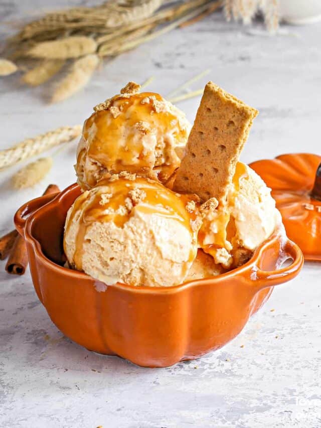 Pumpkin Pie Ice Cream Story