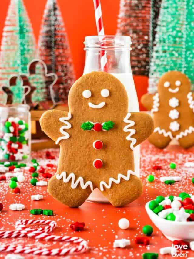Gingerbread Man Cookies Story