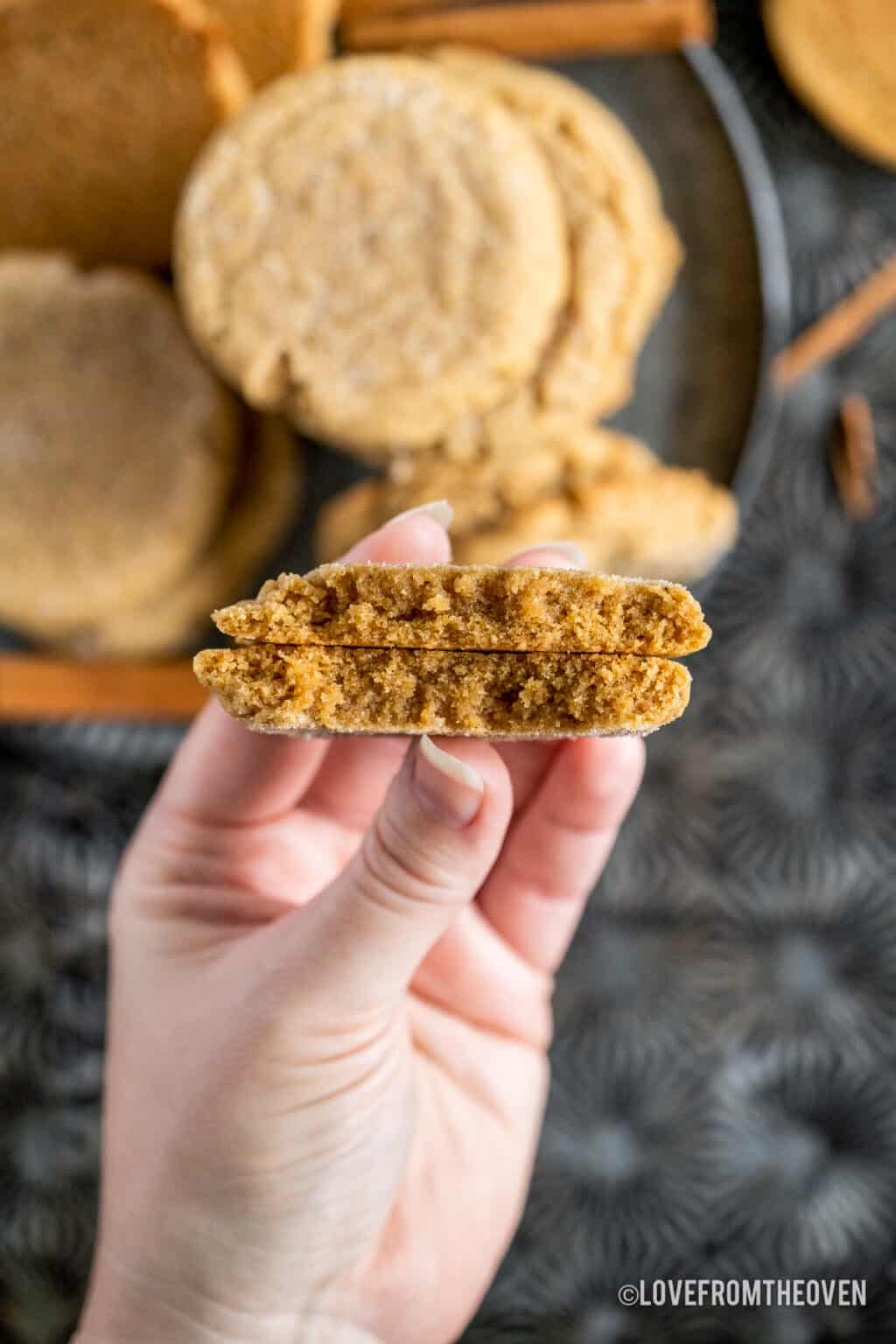 Ginger Molasses Cookies • Love From The Oven
