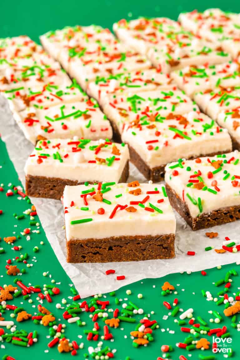 Gingerbread Bars • Love From The Oven