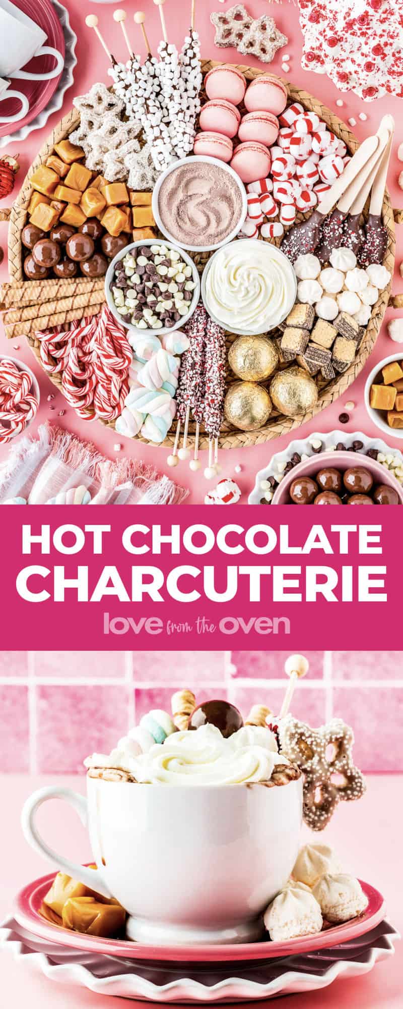 Hot Chocolate Bar Charcuterie Board Ideas