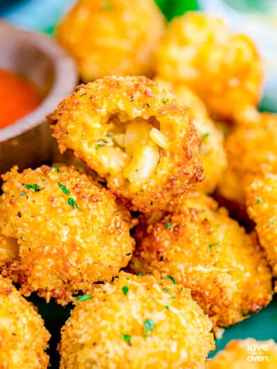 Mac and Cheese Bites • Love From The Oven