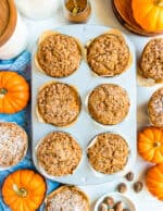 Pumpkin Streusel Muffins • Love From The Oven