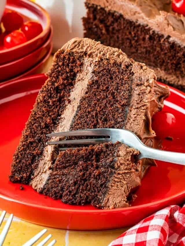 Chocolate Mayonnaise Cake Story