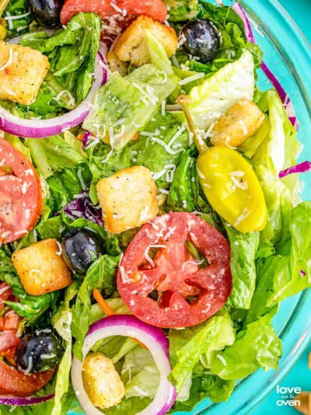 Olive Garden Salad Recipe Story