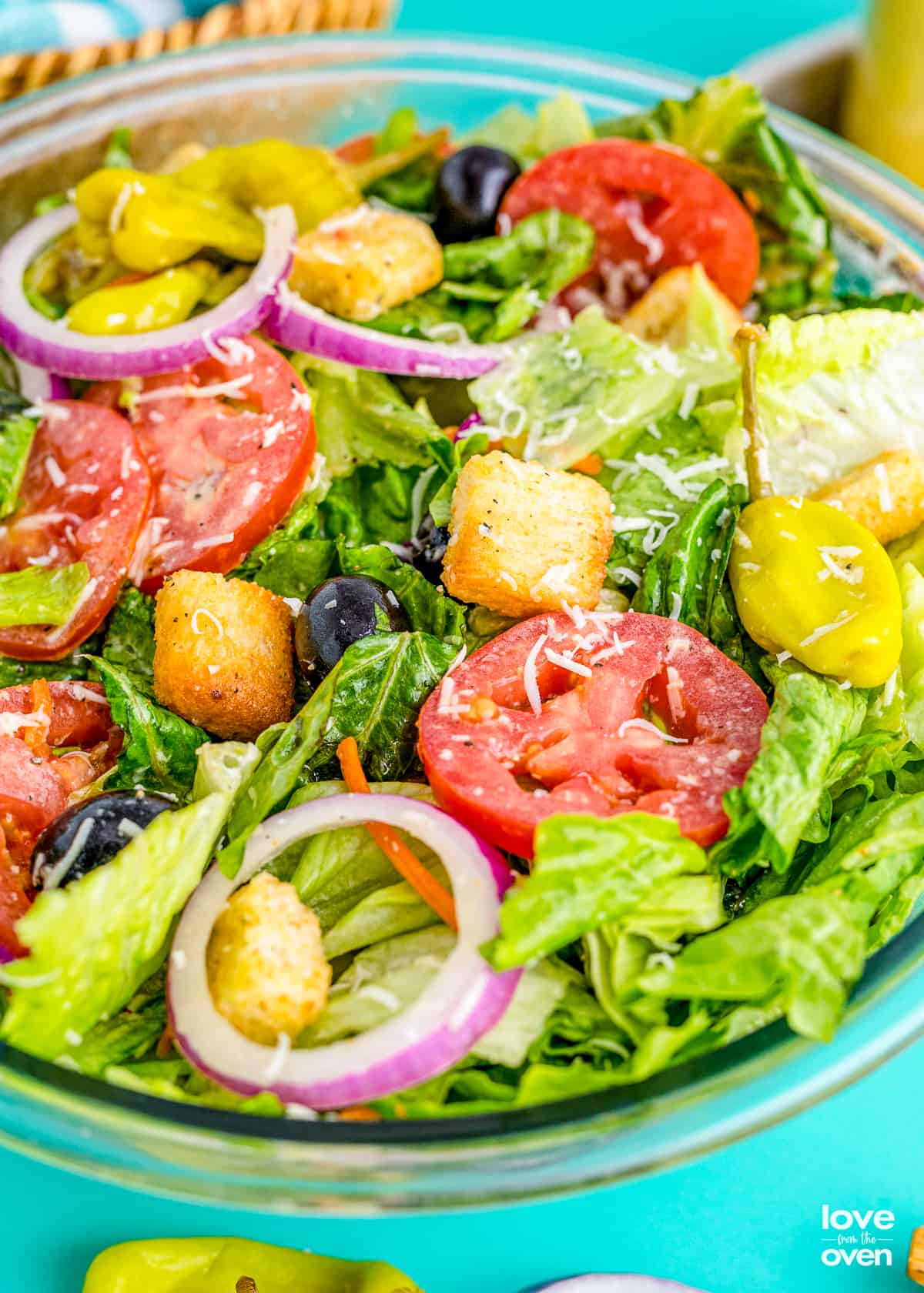 Copycat Olive Garden Salad Recipe