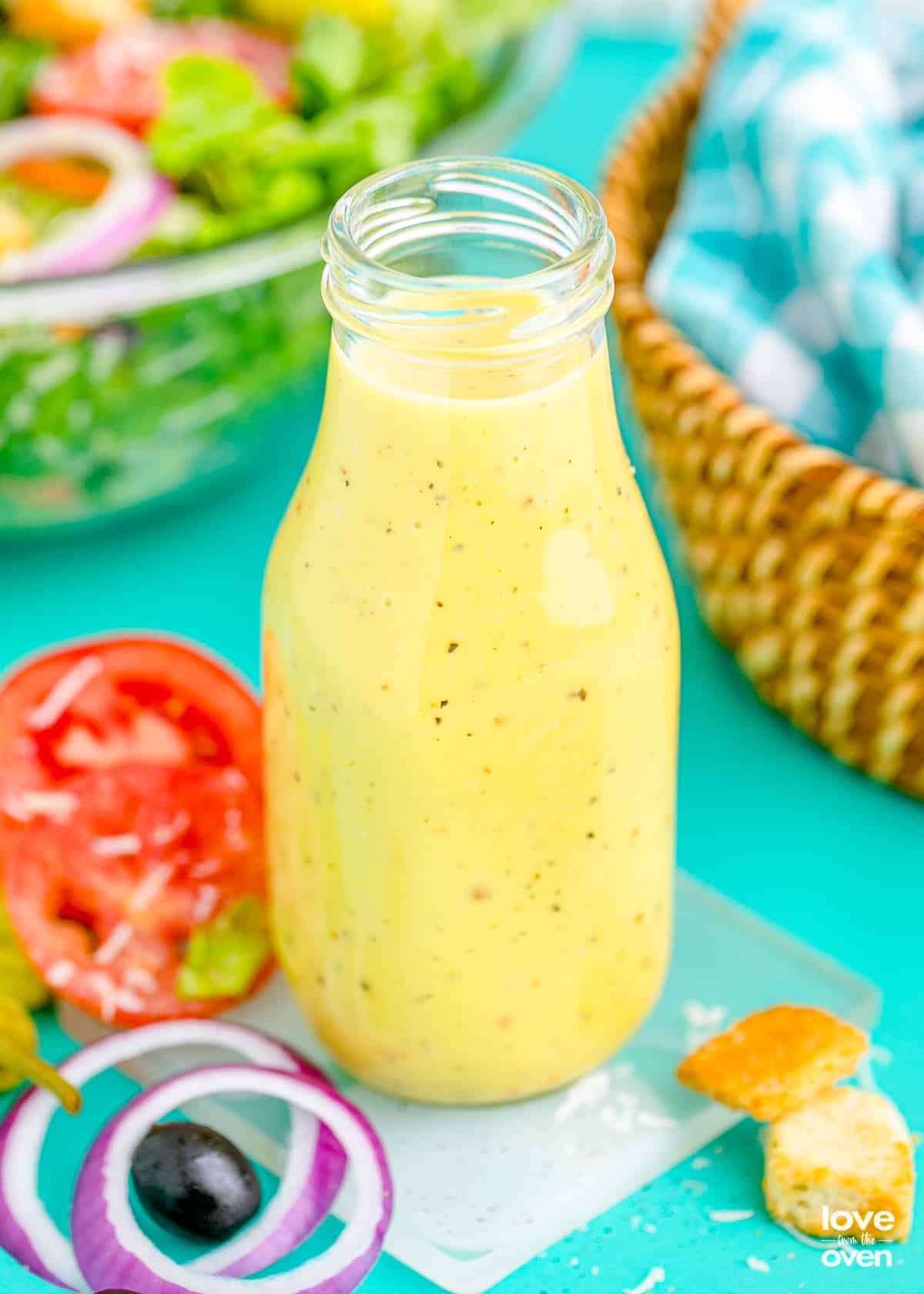 Olive Garden Salad Dressing • Salt & Lavender