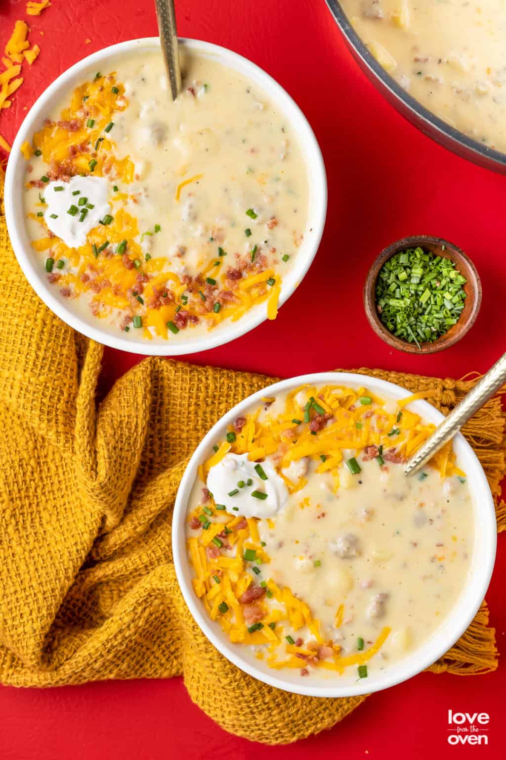 Sausage Potato Soup • Love From The Oven