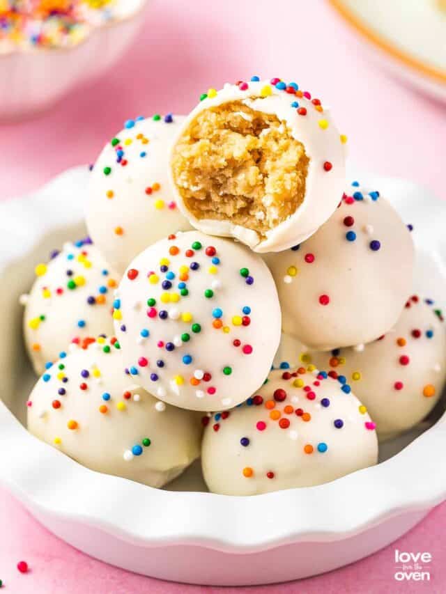 Cookie Truffles Story • Love From The Oven