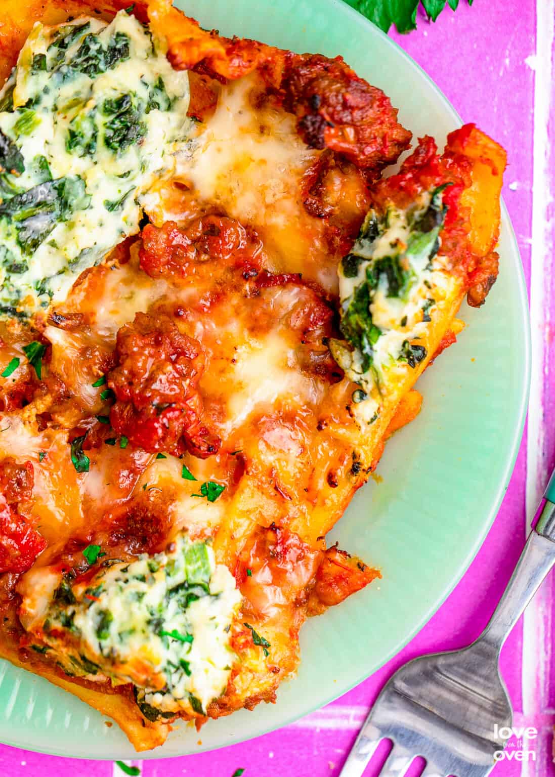 Sheet Pan Lasagna • Love From The Oven