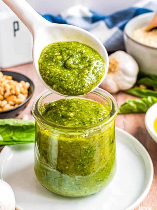 Homemade Pesto Recipe Story