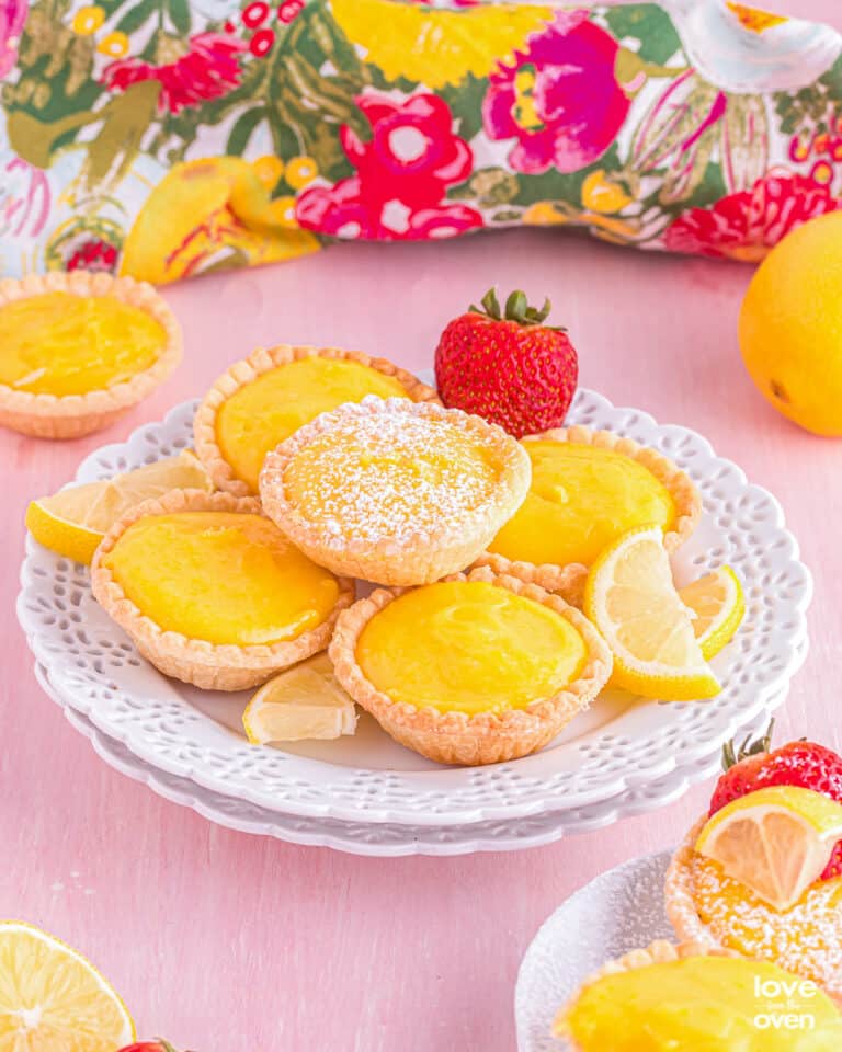 Lemon Tarts • Love From The Oven