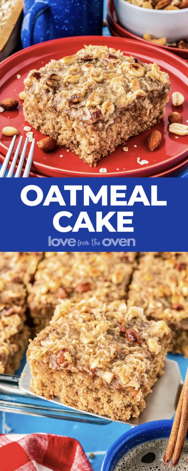 Oatmeal Cake • Love From The Oven