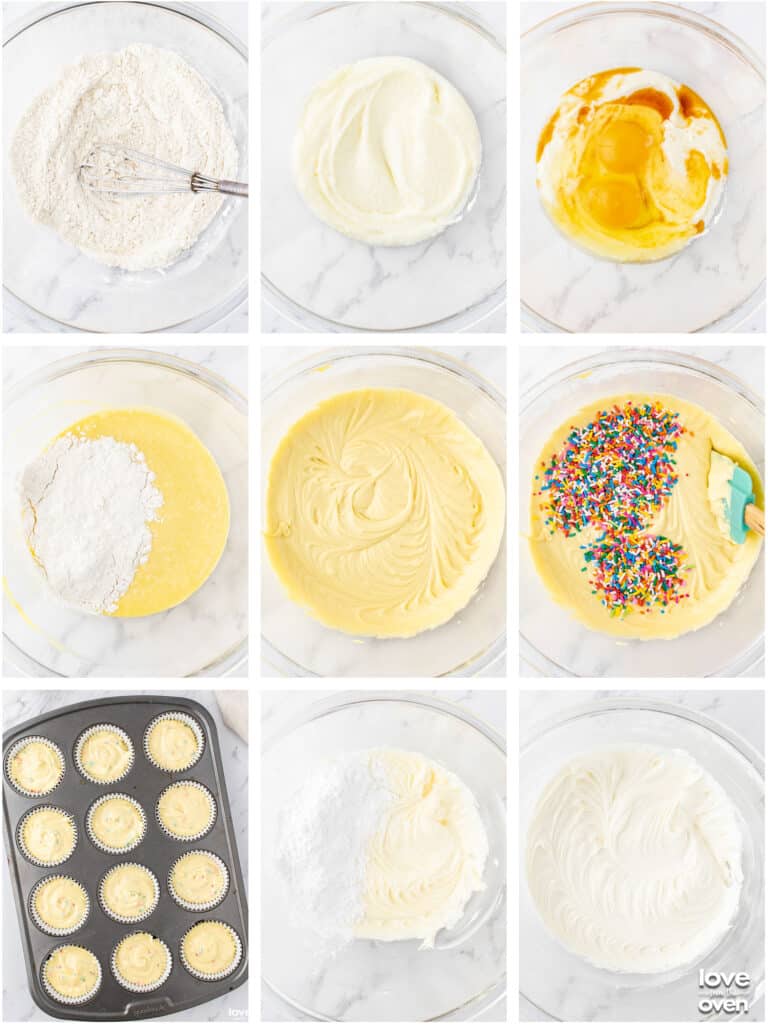 how to make a birthday cake out of cupcakes
