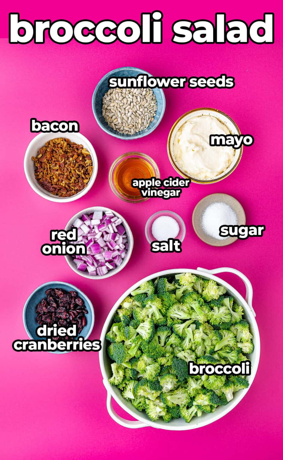 Broccoli Bacon Salad • Love From The Oven