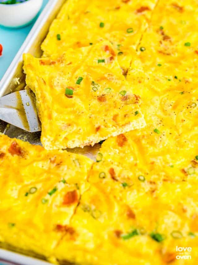 Sheet Pan Eggs Story • Love From The Oven