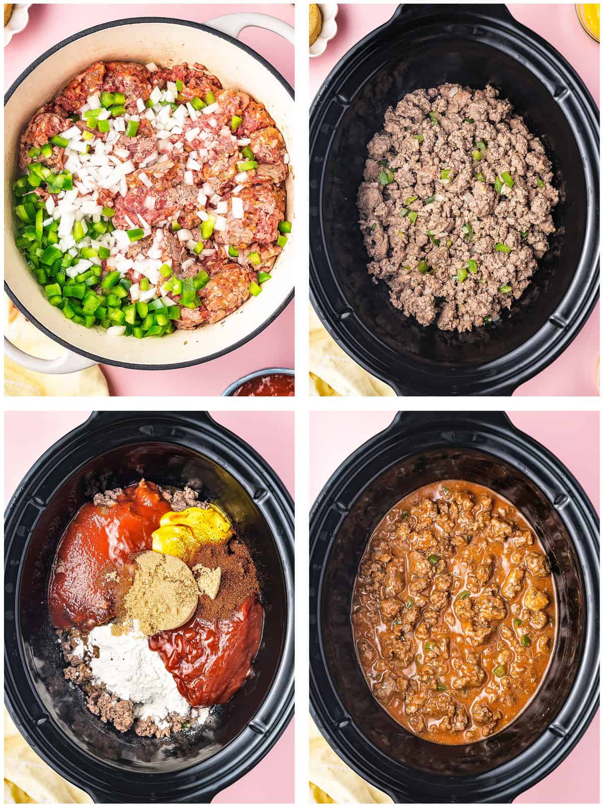 Crock Pot Sloppy Joes • Love From The Oven