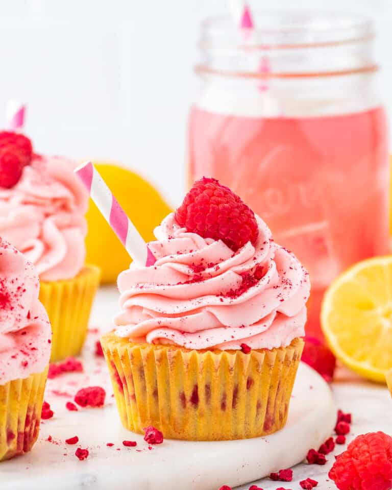 Lemon raspberry cupcakes love from the oven