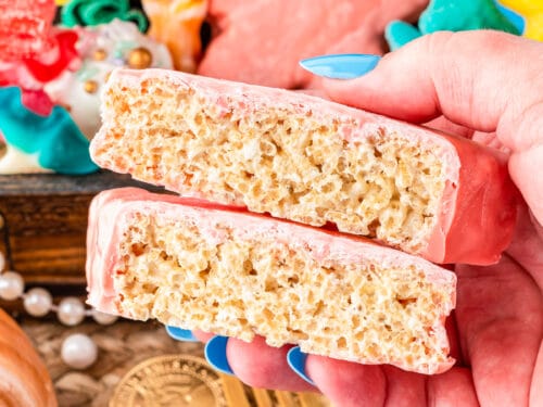 Chocolate Dipped Rice Krispie Treats - Family Fresh Meals