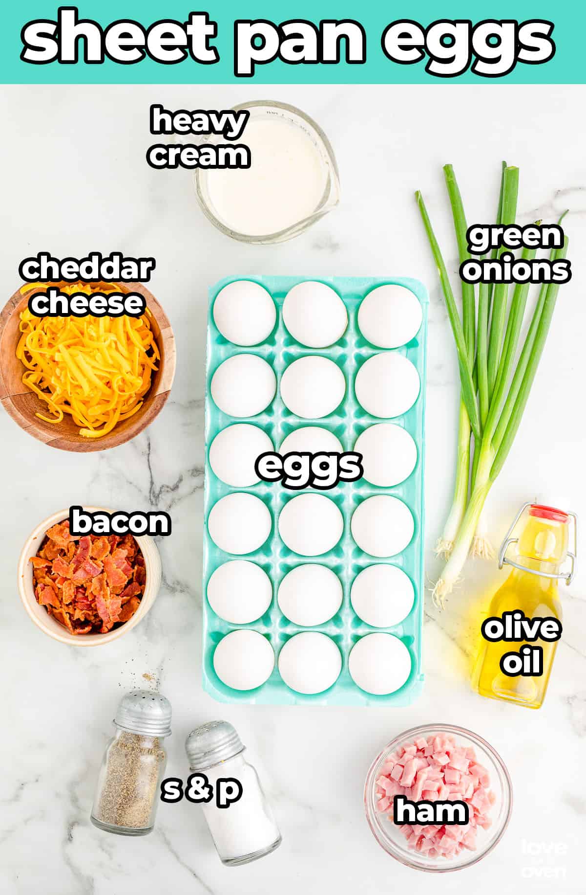 Sheet Pan Baked Eggs - KJ and Company