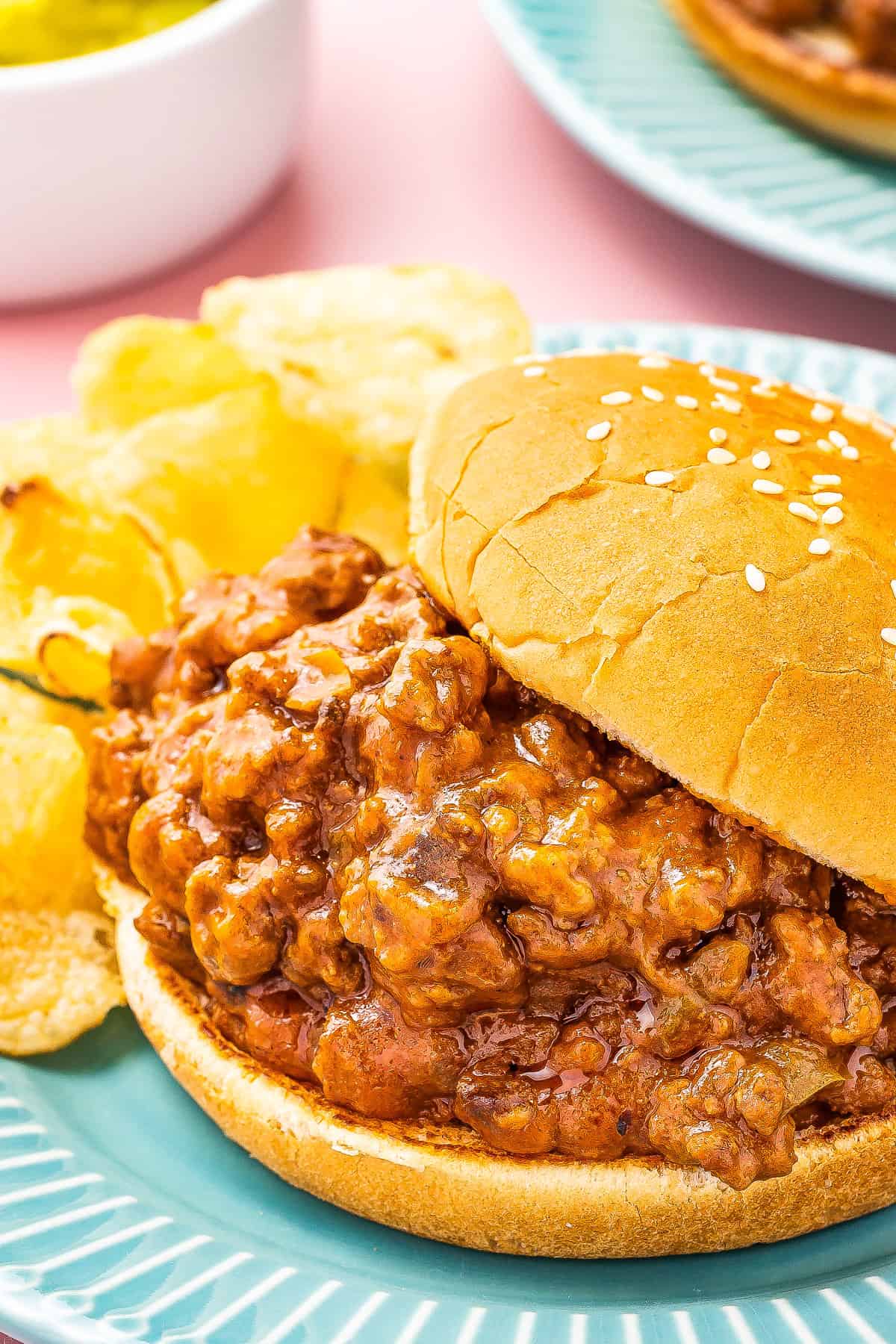 Sloppy Joe Salad Bowls - Everyday Reading