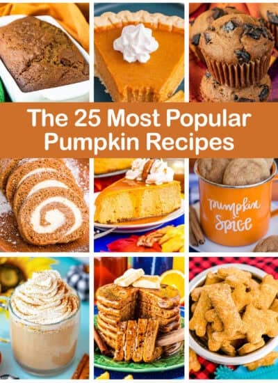 nine photos of pumpkin recipes