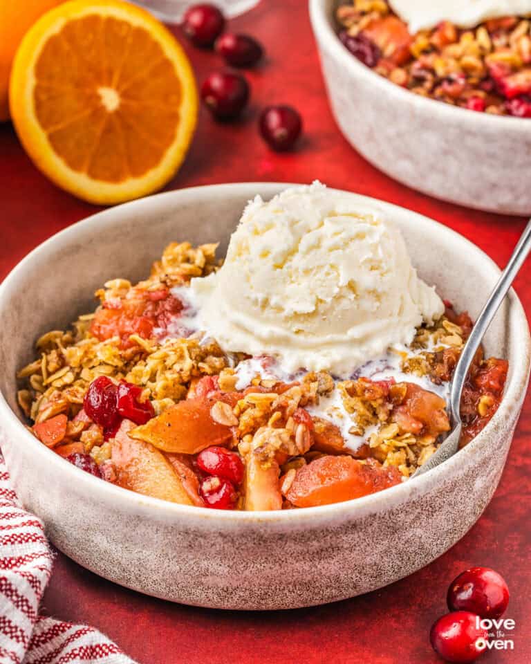 Apple Cranberry Crisp