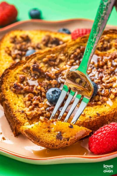 Oven Baked French Toast • Love From The Oven