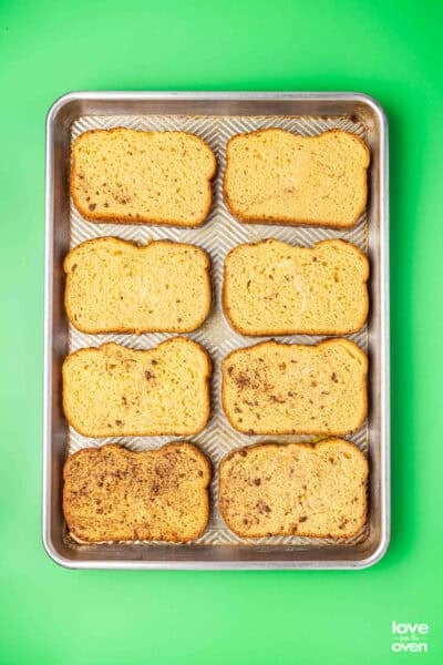 Oven Baked French Toast • Love From The Oven