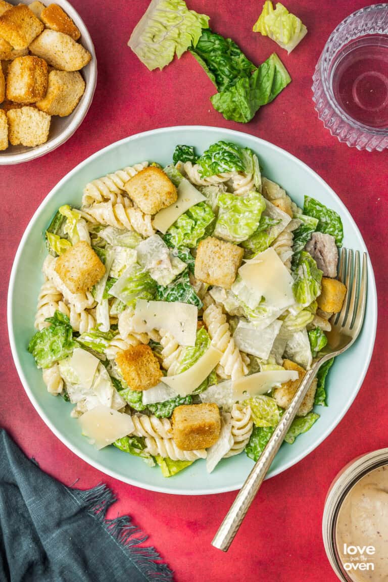Chicken Caesar Pasta Salad