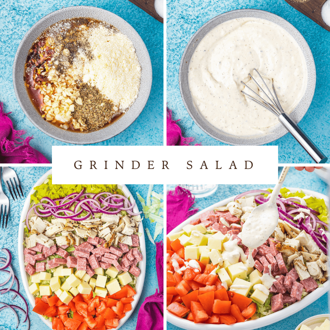 How to make a Grinder Salad