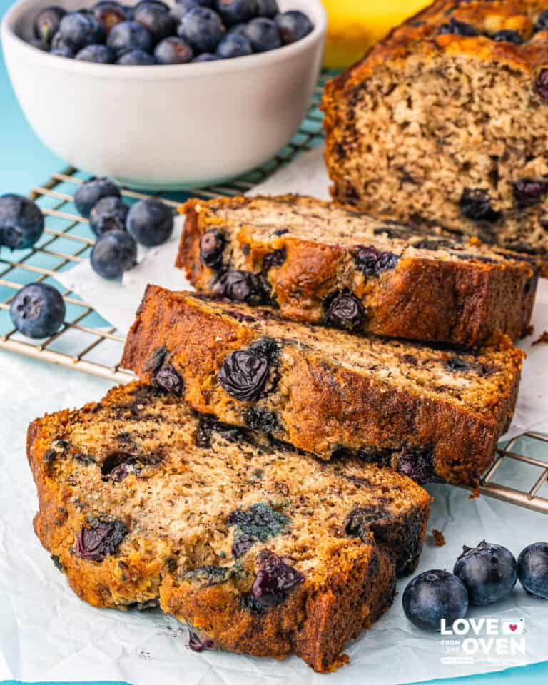 Blueberry Banana Bread